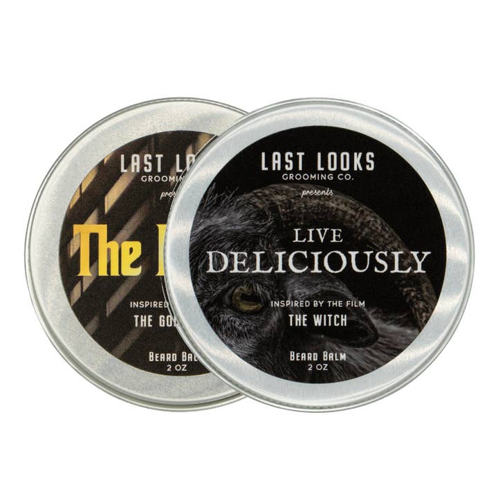 Característica dupla: escolha qualquer bálsamo para barba 2 séries de cinema por atacado de Last Looks Grooming