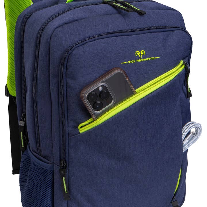 Magid - Wholesale Backpack - Men's - Jack Abrahams | The Carson | Men's 18-In Lightweight Nylon Workbook Backpack5