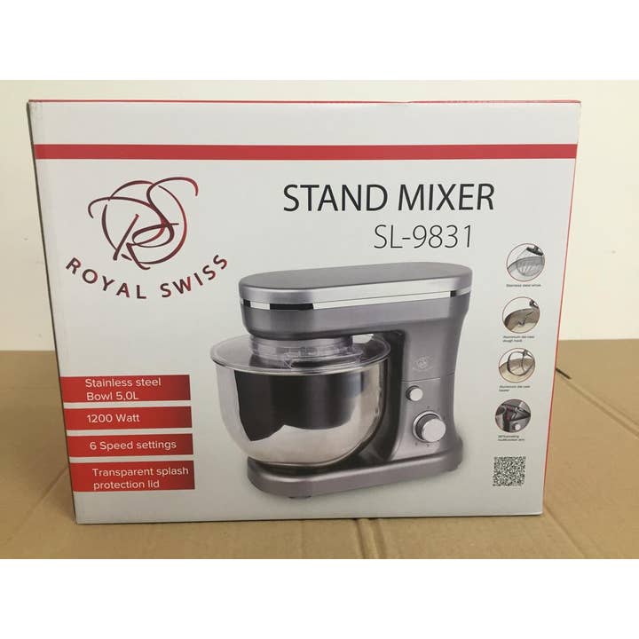 Royal Swiss – wholesale Köksapparat – Köksassistent - 5 L - 1200 W