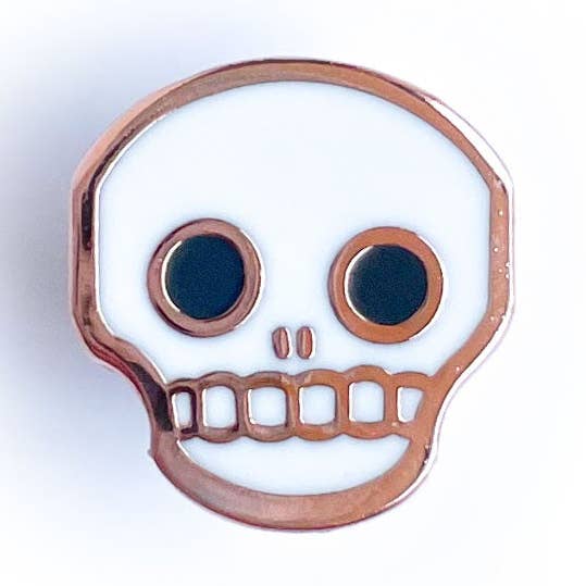 Kitty With A Cupcake - Wholesale Lapel Pin/Button - Skull Mini Enamel Pin0