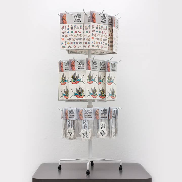 Tattoonie - Wholesale Retailer Display - Paper & Novelty - Tattoonie store display