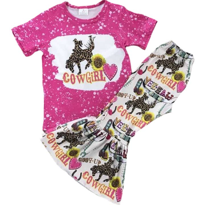 Giddy Up Cowgirl Bell Set for wholesale by Grace & Grit 4:13