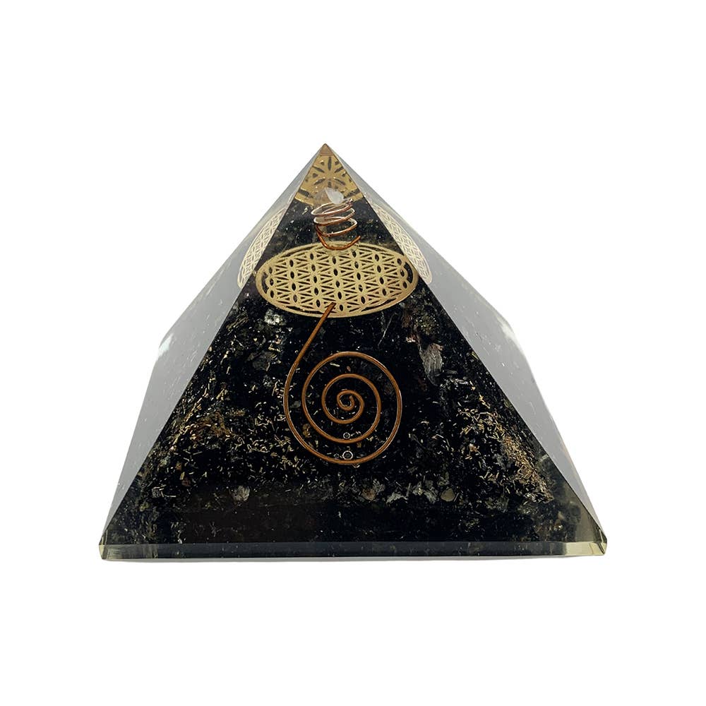 VIE - Wholesale Spiritual Stone/Crystal - Orgone Reiki Healing Pyramid - Energy Cleansing, 7.5cm28
