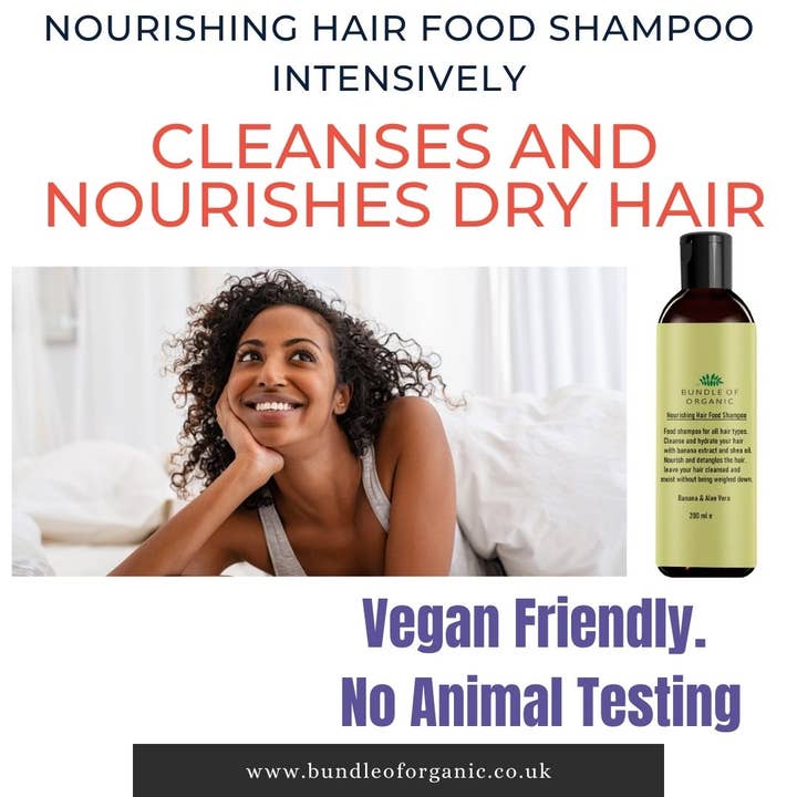 BUNDLE OF ORGANIC – wholesale Hair shampoo – Nourishing Hair Food Shampoo 200 ml2