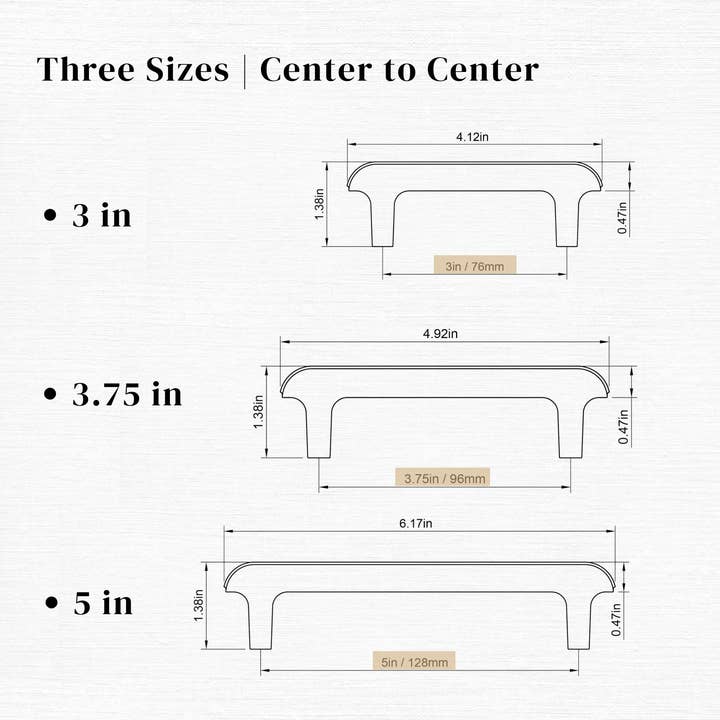 Island Universe Hardware Inc. - Vendita all'ingrosso Manopola/pomello - Maniglie di Lusso Moderne in Rilievo per Armadi12