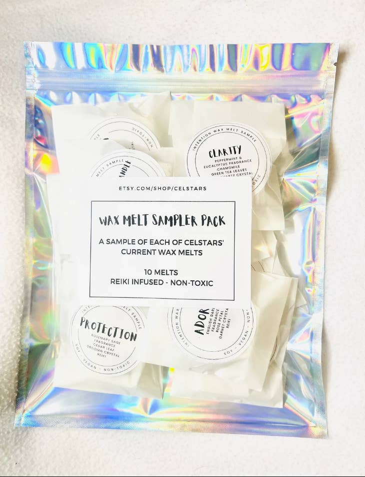 CelStars - Wholesale Wax melt - Intention Wax Melt Sampler