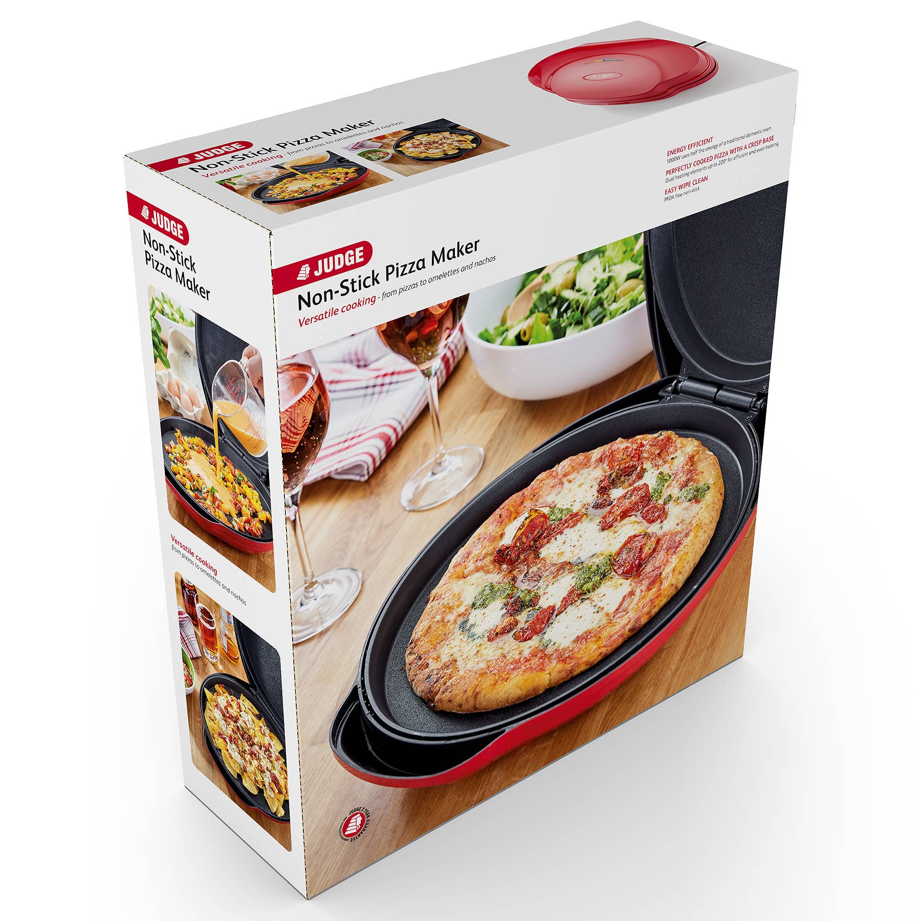 Judge UK – wholesale Kitchen appliance – Judge Electricals, 30cm Pizza Maker - UK PLUG7