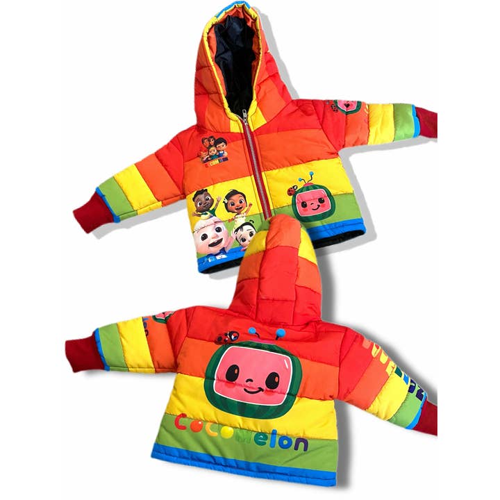 Dimi Rogue - Wholesale Puffer Jacket - Kids - Kids Cocomelon Inspired Puffer