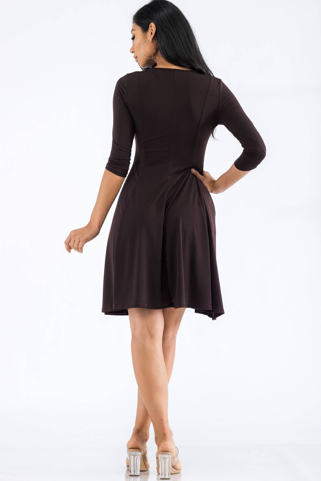 H&H Fashion Inc. – Großhandel Kleid – Damen – HH711X-SL - Langärmliges Tunikakleid15