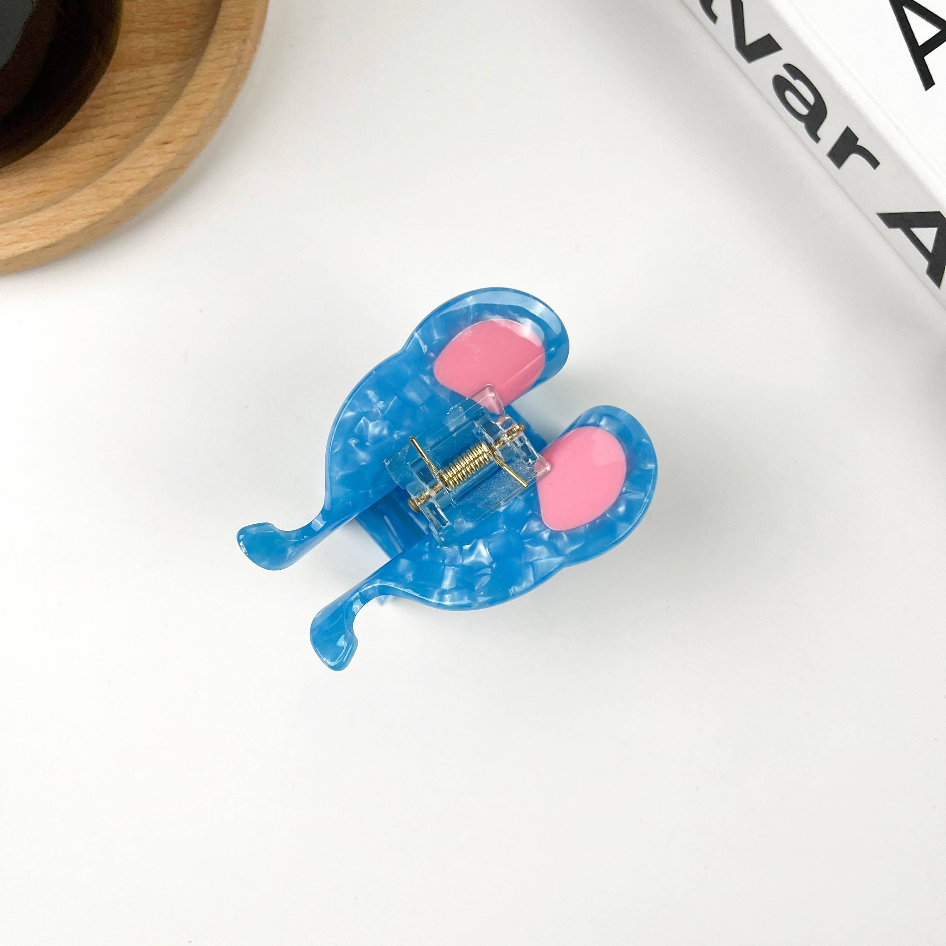 TheDivaSoap - Wholesale Hair Clip - Women's - Blue Elephant Hair Clip,Animal Claw Clip3