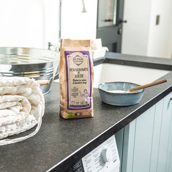 Les Secrets de Léontine – wholesale Pulvertvättmedel/tvättmedelstabletter – Ecocert natriumperkarbonat - 1 kg