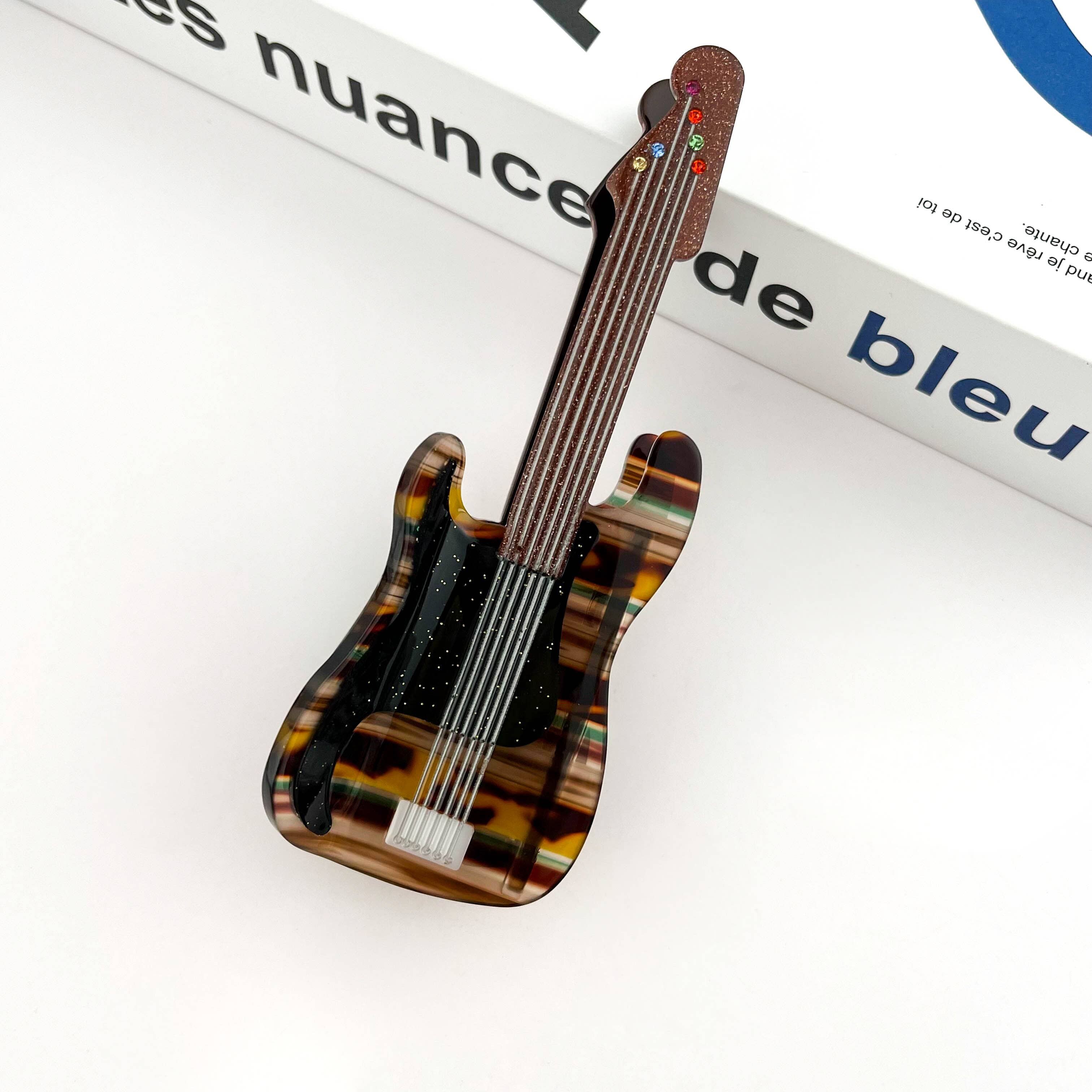 TheDivaSoap - Wholesale Hair Clip - Women's - Electric Guitar Claw Clip, Musical Instrument Hair Clip1