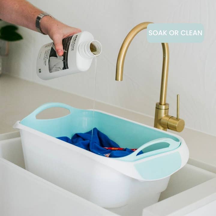 Strucket - Wholesale Laundry Basket - Strucket 19L (5 Gallon) Strainer Bucket – 6 Pack Aqua6