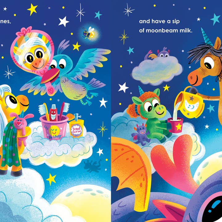 Sourcebooks - Wholesale Baby & Toddler Book (0-2) - Unicorn Night (BBC)2