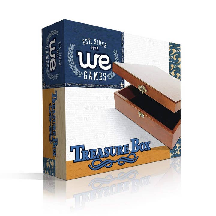 Wood Expressions - Wholesale Decorative Box - Old World Wooden Treasure Box with Brass Latch29