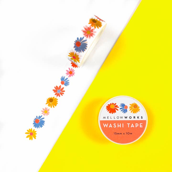 SUMMER FLOWERS WASHI TAPE for wholesale by MELLOWWORKS