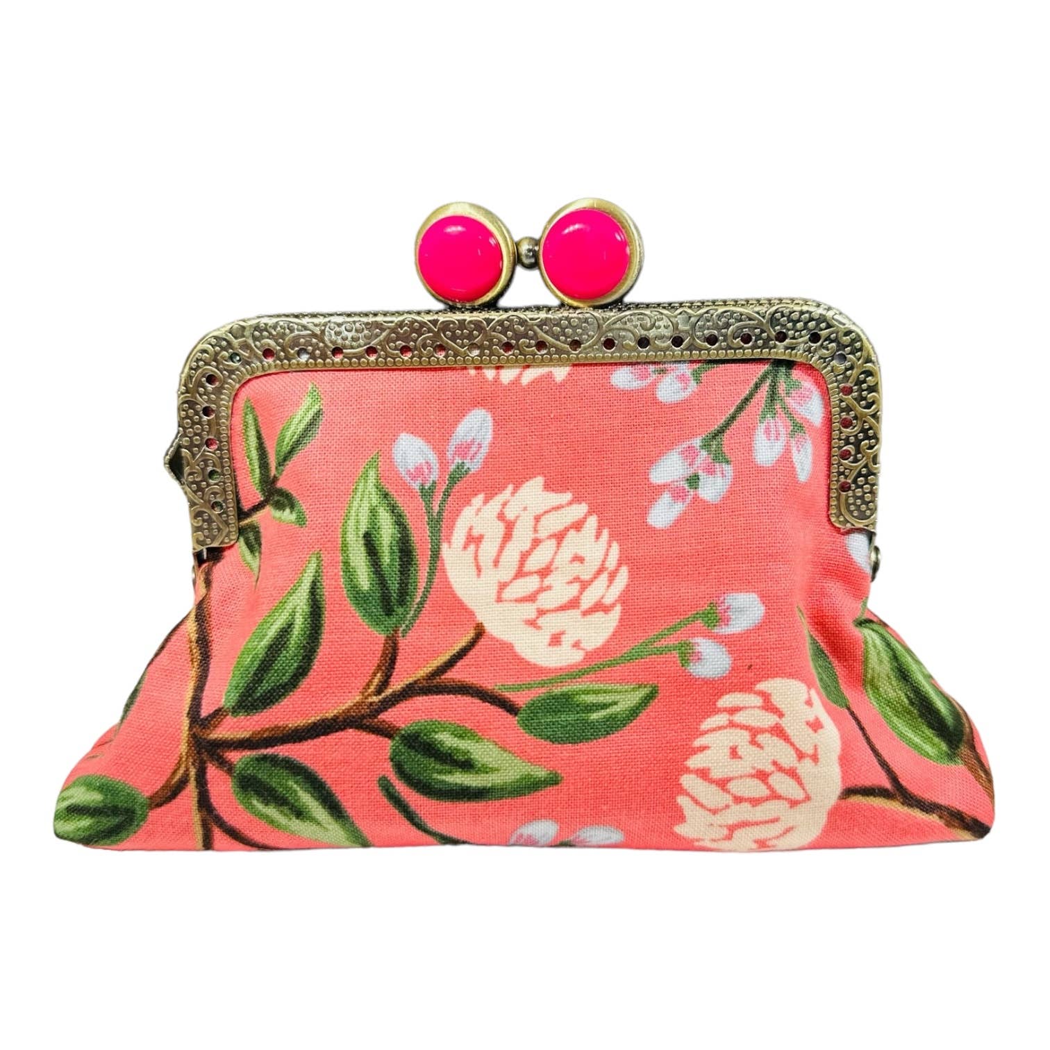 Kiki & Syds - Wholesale Clutch Bag - Women's - Kiki & Syds ON THE GO Credit Card Clutch - PEONY Sorbet 4