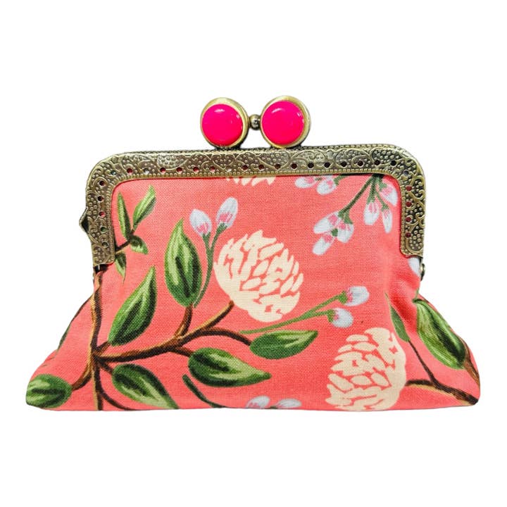 Kiki & Syds - Wholesale Clutch Bag - Women's - Kiki & Syds ON THE GO Credit Card Clutch - PEONY Sorbet 4