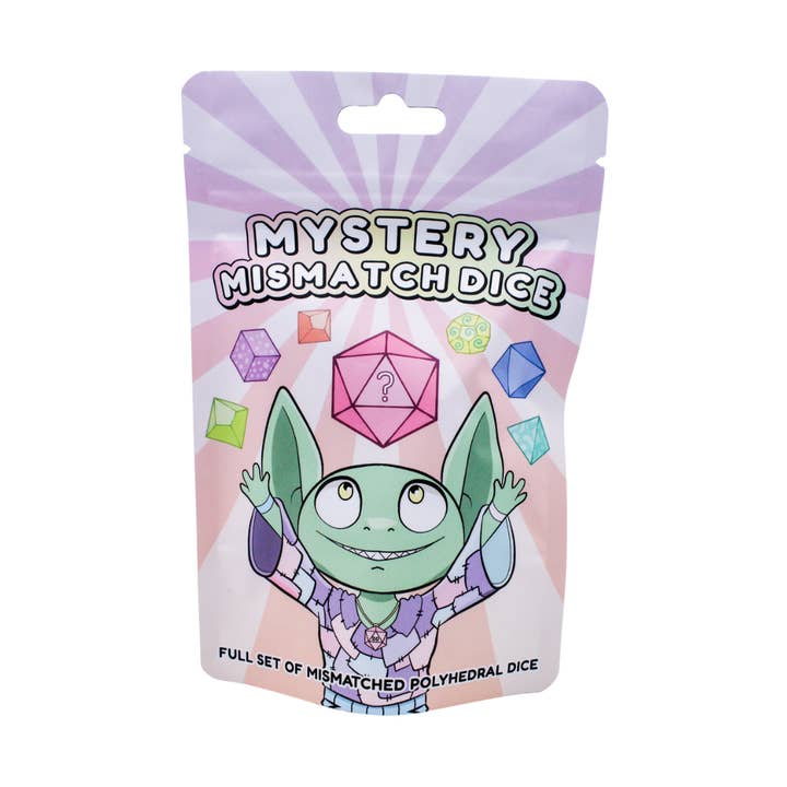 Mismatched Dice Mystery Bag for wholesale by Mystery Dice Goblin