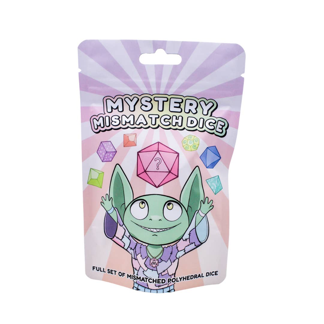 Mystery Dice Goblin – Dados por atacado – Conjunto Misterioso de Dados RPG Variados