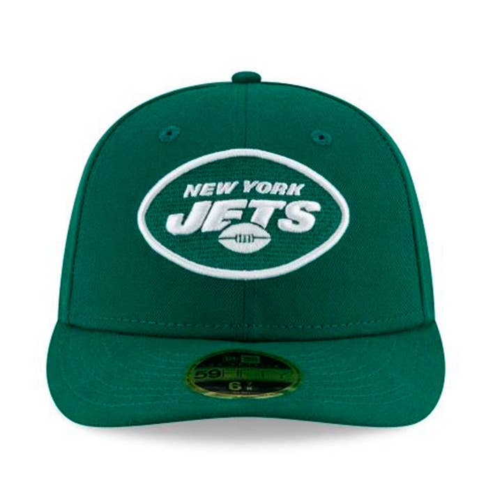 Rat City Skate Shop – wholesale Baseballkeps - Unisex – New York Jets 59fifty New Era Low Pro Grön Fitted Keps