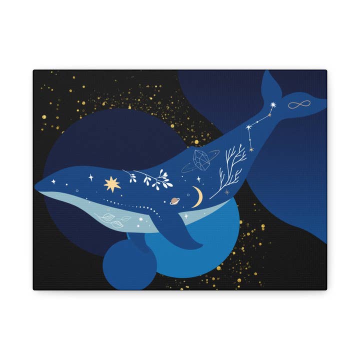 Mini Mural - Whale for wholesale by The Dreaming Quill