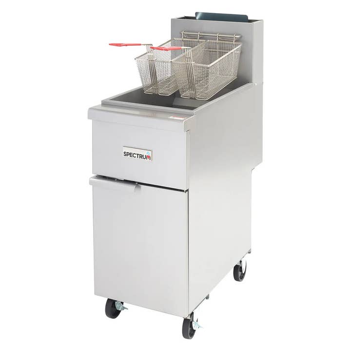 NGGF-40-NG a NGGF-70-NG, 3–5 Tubos, Fritadeiras Spectrum™ a Gás Natural/LP, 40/50/70lb e outras tendências em Compre cubas em inox B2B. Devoluções gratuitas e condições de pagamento a 60 dias na Faire na Faire.