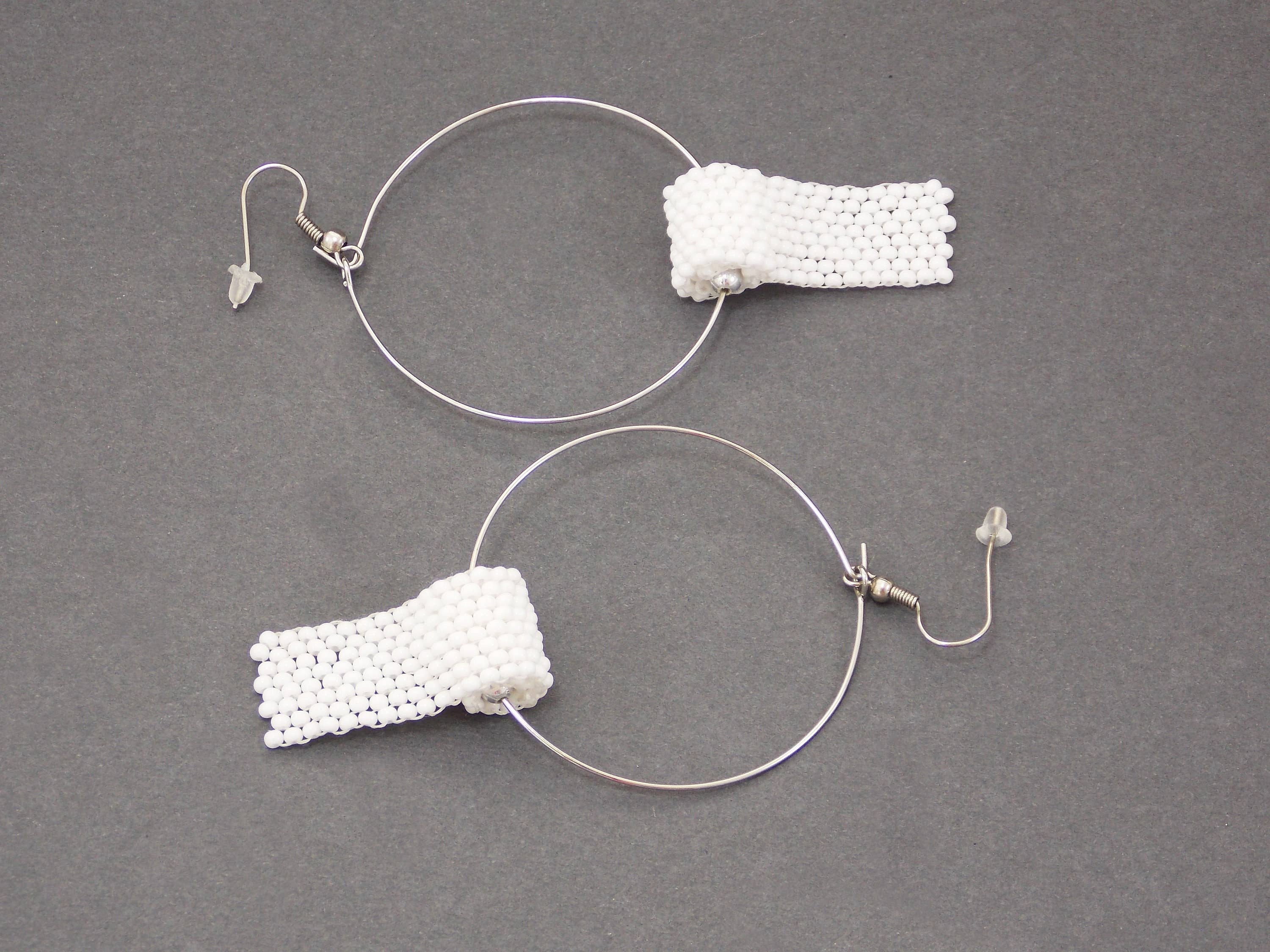 Ninolia - Wholesale Dangle Earrings - White Toilet Paper Earrings Novelty Jewelry Lol Gag Gift for Women Doctor Gift Spoof Quarantine 2020 Epidemic Virus Meme Funny Prunk Humor6