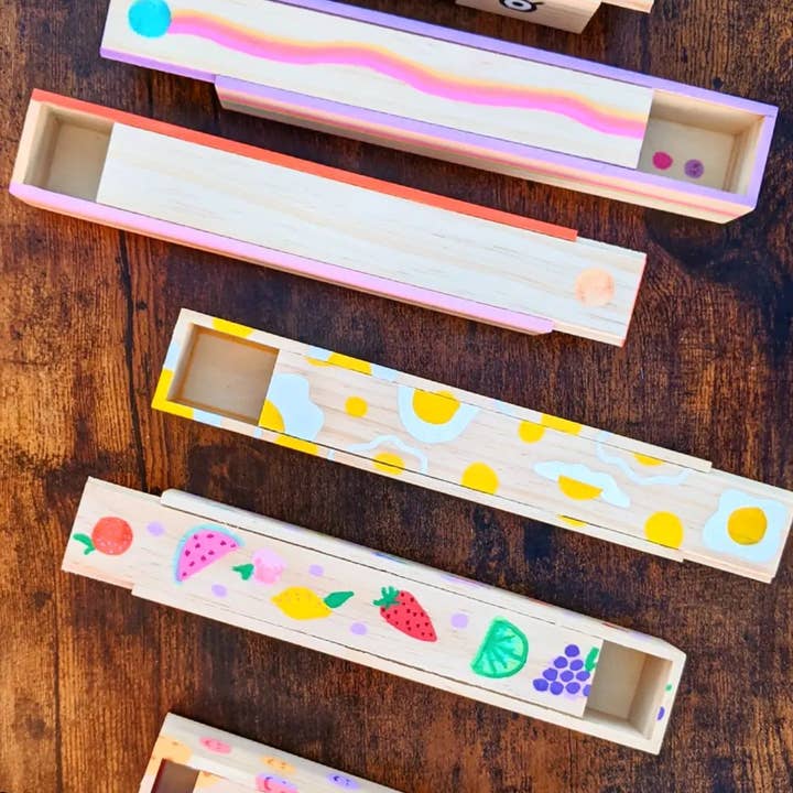 Foreignspell - Wholesale Decorative Box - Eyes | Hand-Painted, One-of-a-Kind Wooden Box3