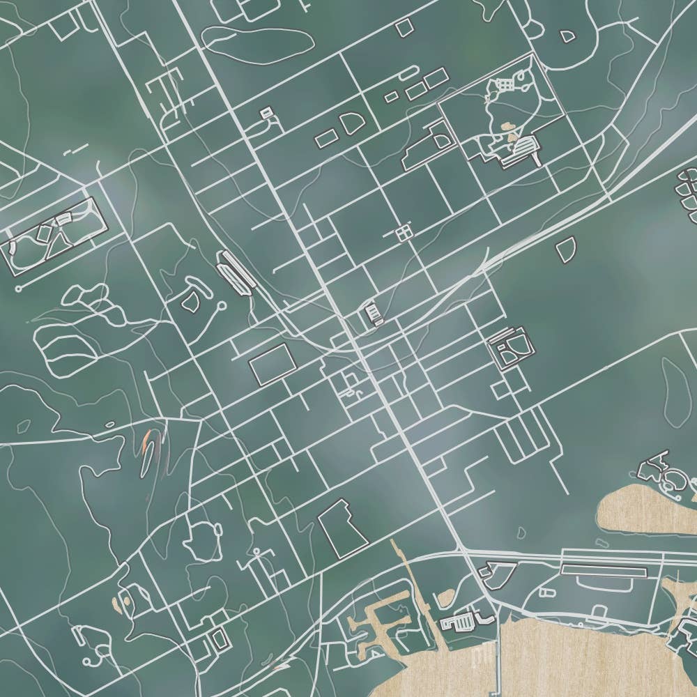 JACE.design - Vente Affiche d'art - Canandaigua NY Carte Imprimer Après-midi4