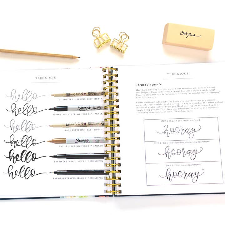 Paper Peony Press - Wholesale Crafts, Hobbies & DIY Book - Pretty Simple Lettering4