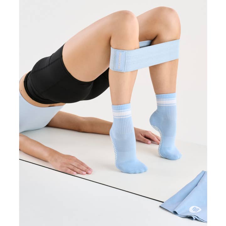 MoveActive – wholesale Fitness equipment – Medium Resistance Band - Powder Blue1