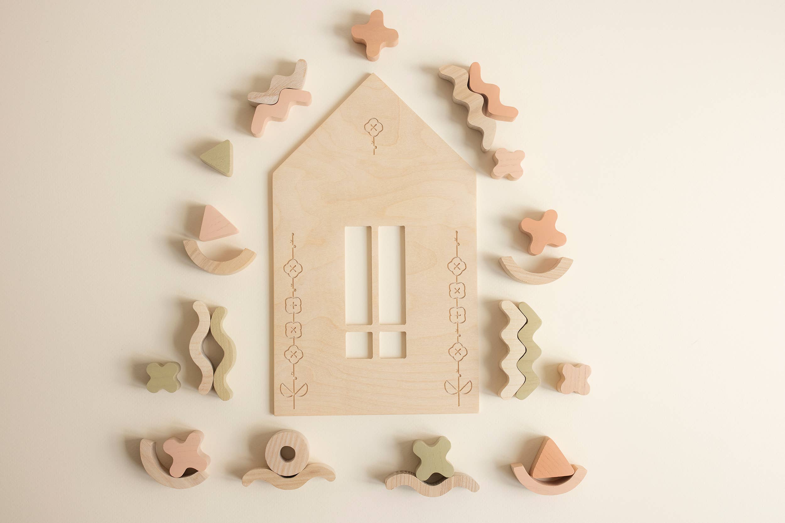 Babai – Großhandel Holzspielzeug – Kinder – Kreativer Balancer. Balancierspiel aus Holz, stapelbar11