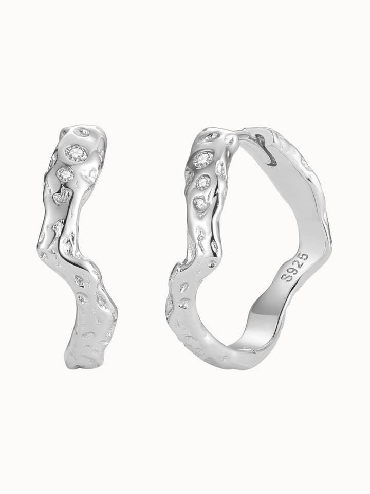 Elei Ohrringe - Silber für den Großhandel von Nava Copenhagen