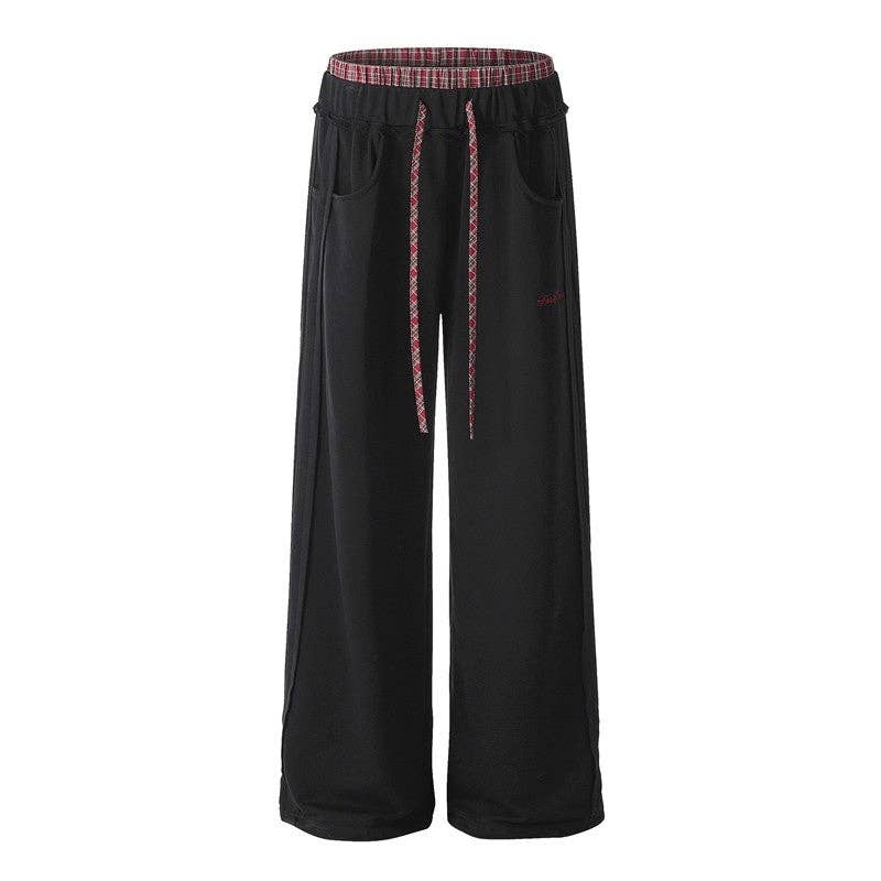 kycozy - Venta al por mayor Pantalones de chándal/cómodos - Mujer - Pantalones de chándal de pierna recta de peso pesado4