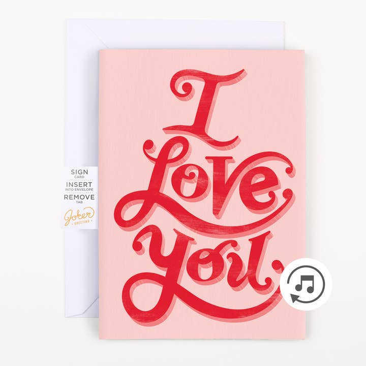 Endless I Love You + Pull Surprise for wholesale by Joker Greeting
