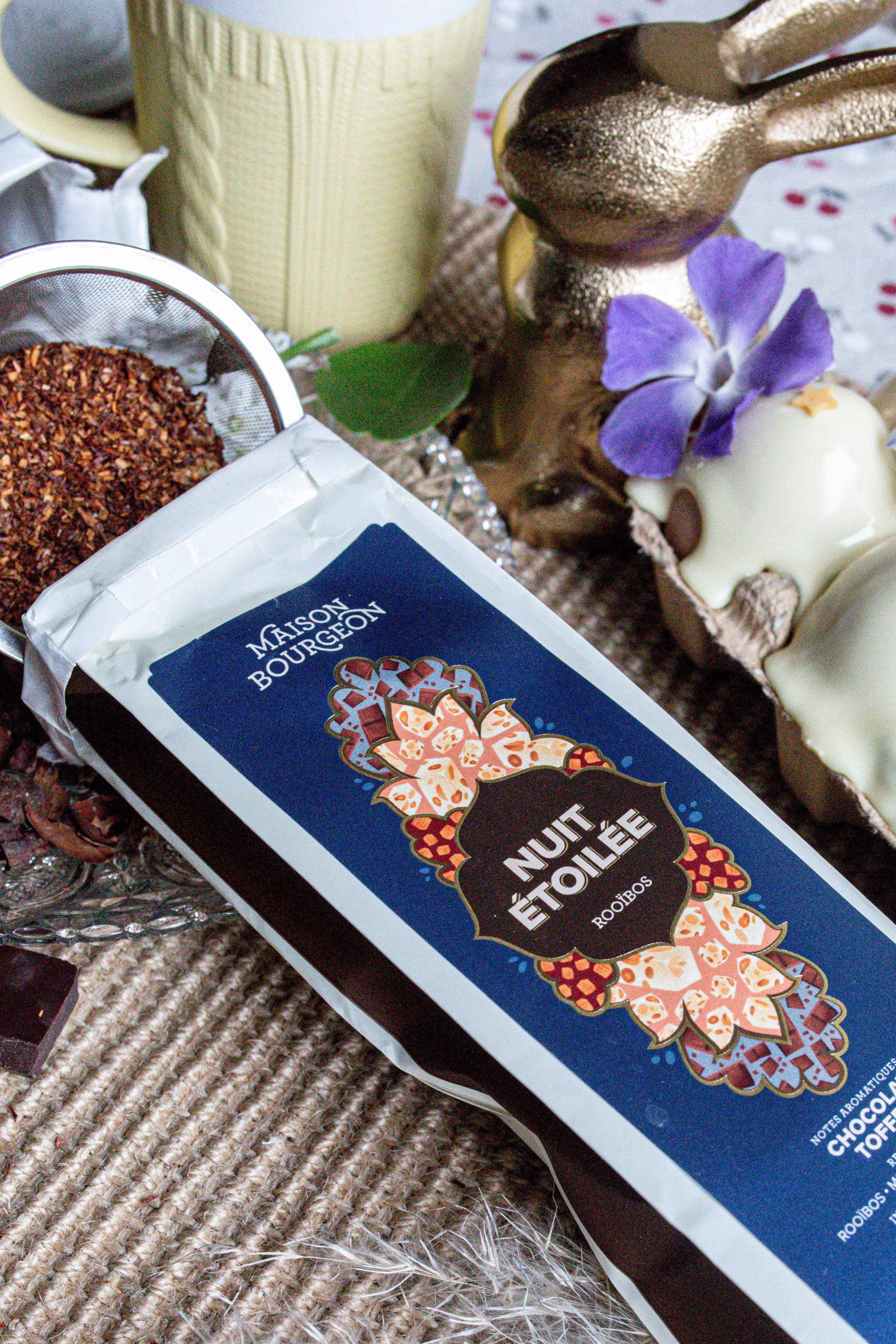 Maison Bourgeon - Wholesale Health/Detox Tea - Roïbos chocolate flavor, toffee “Starry Night”1