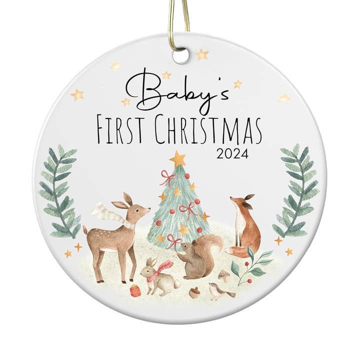 Baby's First Christmas Ornament for wholesale by Jaxley