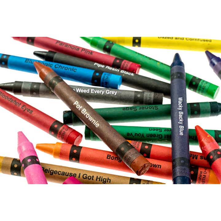 MilkToast Brands – Großhandel Buntstift – Kind & Baby – Offensive Crayons: Ausgabe „Pot Pack“