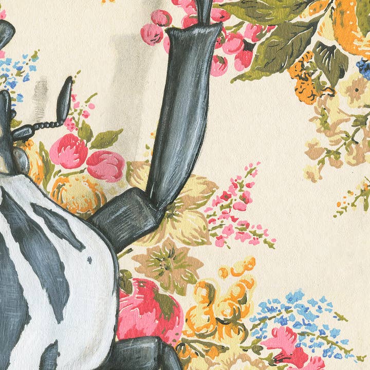 Emily Uchytil - Wholesale Art Print - Goliath Beetle - Fine Art Print - Insect Illustration - Gift2