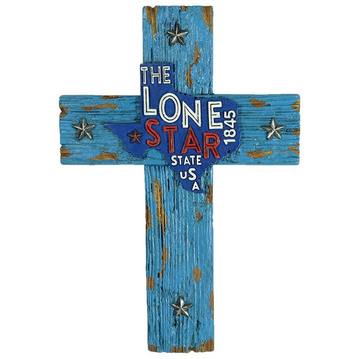 Lone Star State Hanging Cross for wholesale by Western Express
