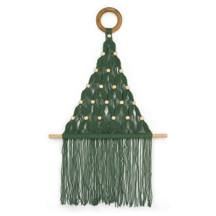 Macrame Christmas Tree for wholesale by Thai Village