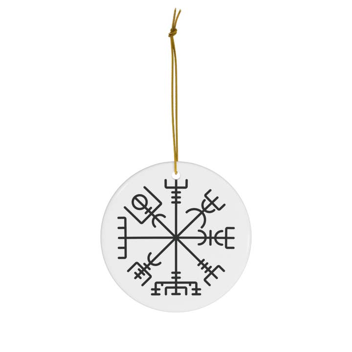 Scandinavian Design Studio – Engroshandel Pynt – Vegvisir Viking Kompas Ornament