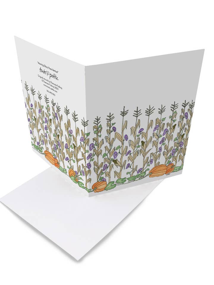 Morning Glory Vines Vertical, Thanksgiving, Autumn, Everyday for wholesale by Toute-Petite