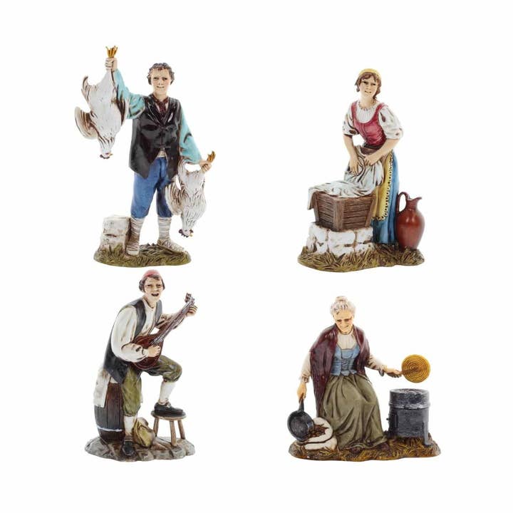 Ställ in 4 Yrken Medium 12 för wholesale av Moranduzzo