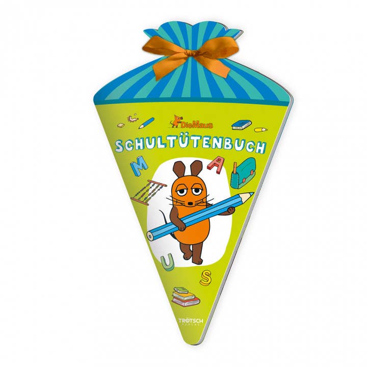 Skolstartsbok Die Maus: Övningsbok i form av en skolstrut för wholesale av windeltou - MACH DEINS DRAUS