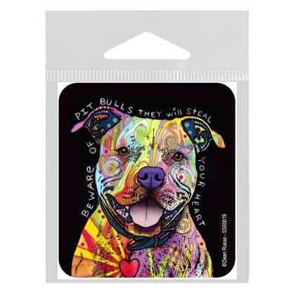 Pitbull - 7 (Beware of Pitbulls steal your heart) for wholesale by SJT Enterprises, Inc.