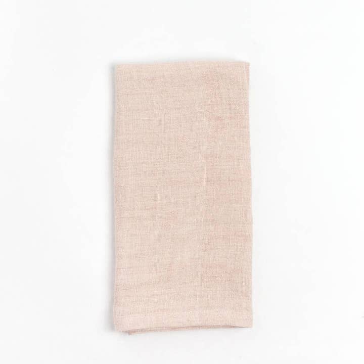 Creative Women Australia - Wholesale Dinner & Cloth Napkin - Stone Washed Linen Hemmed Dinner Napkin