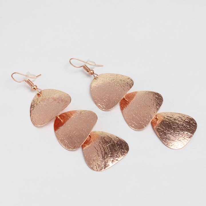 Kopparörhängen - Design 1 för wholesale av El'Cobre-Ecozonelifestyle