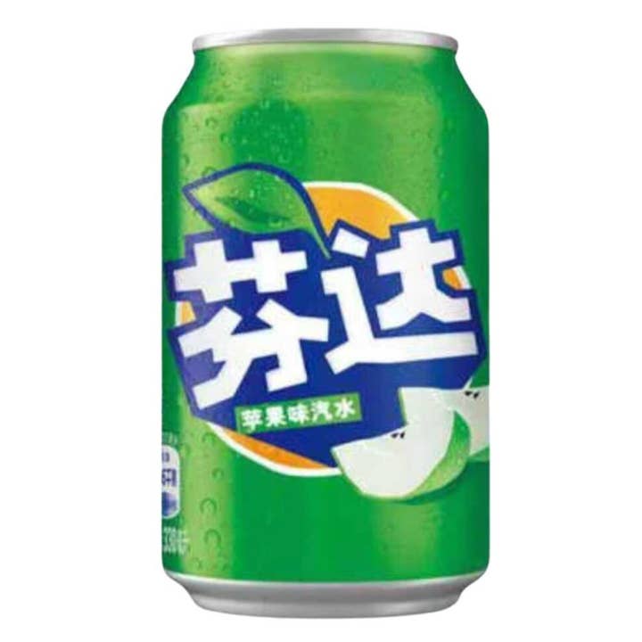 Pops Distro Inc - Wholesale Soda/carbonated drink - Fanta Apple 330ml (China) 6-Pack